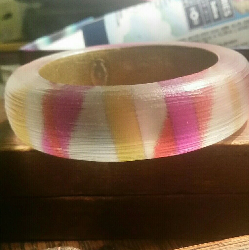 Alexis Bittar lucite bangle bracelet